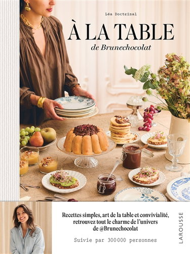 Couverture de A la table de Brunechocolat