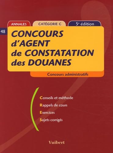 Concours d'agent de constatation des douanes: Catégorie C
