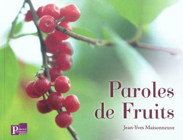 Couverture de Paroles de fruits