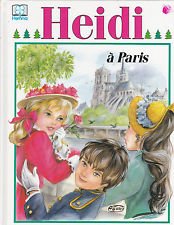 Couverture de HEIDI A PARIS - EDITIONS HEMMA COLLECTION PRIMEVERE - d'après JOHANNA SPYRI - TEXTE ET ILLUSTRATIONS MARIE-JOSE MAURY par Marie-José Maury