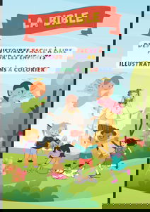 LA BIBLE: des histoires faciles à lire pour les enfants- Et des illustrations à colorier - pour les grandes histoires de la biblique- Ancien et Nouveau Testament - Ma première bible