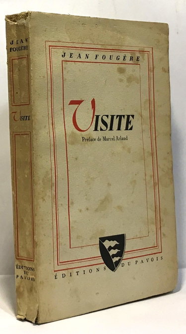 Couverture de Visite par Jean Fougère