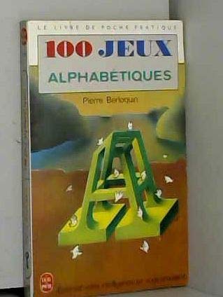 100 jeux alphabétiques