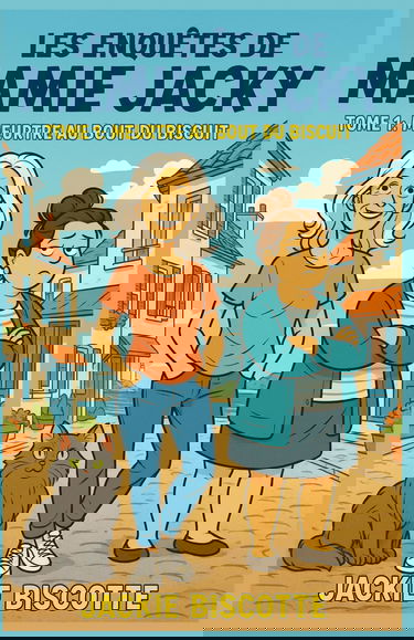 Les Enquêtes de Mamie Jacky Tome 1 : Meurtre au Bout du Biscuit: Un cosy mystery plein d’humour, de suspense et de chaleur humaine avec une saveur 100% française.