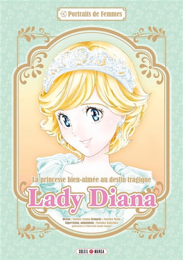 Couverture de Lady Diana : la princesse bien-aimée au destin tragique