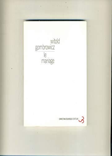 Couverture de Le mariage