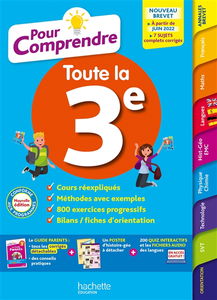 Pour comprendre toute la 3e : nouveau brevet : conforme aux programmes