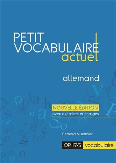 Petit vocabulaire actuel : allemand