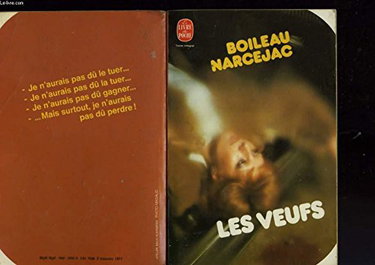Couverture de Les veufs. 1970. (Roman policier)