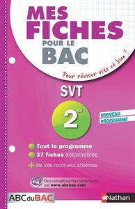 SVT, 2de : nouveau programme