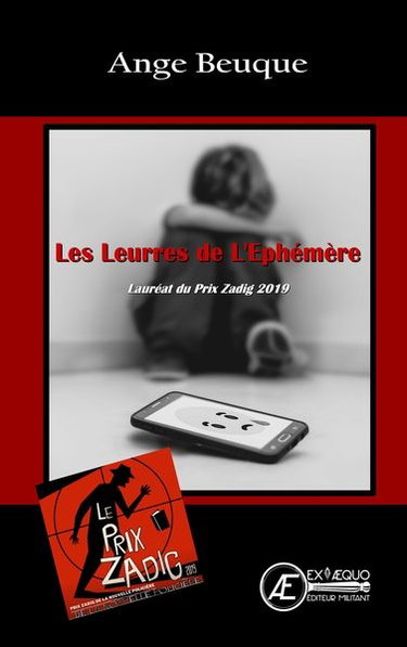 Couverture de Les leurres de l'éphémère : policier