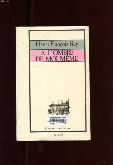 Couverture de A l'ombre de moi-même.
