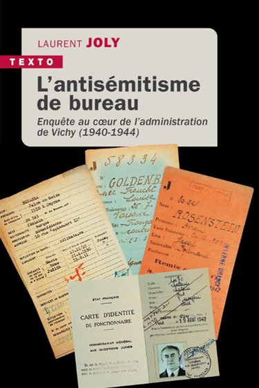 Couverture de L'antisémitisme de bureau : enquête au coeur de l'administration de Vichy (1940-1944)