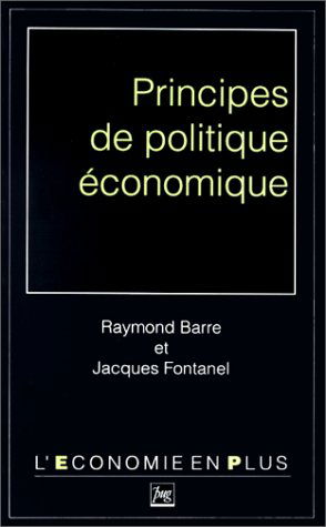 Principes de politique économique