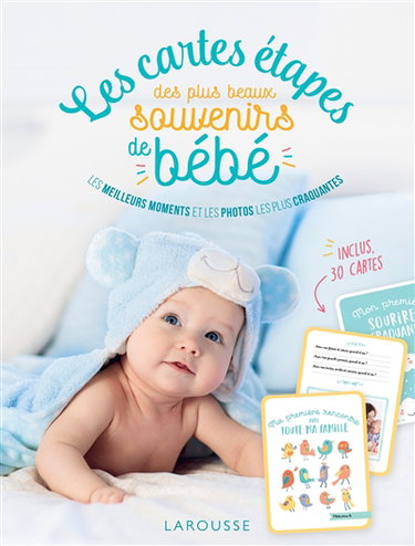 Les cartes étapes des plus beaux souvenirs de bébé : les meilleurs moments et les photos les plus craquantes