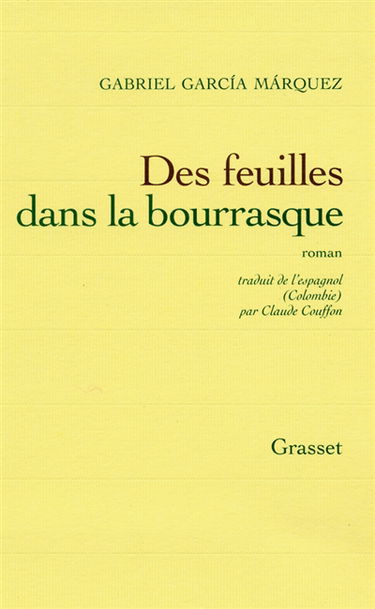 Des feuilles dans la bourrasque