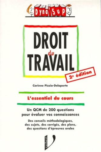 Droit Du Travail. 2eme Edition 1998