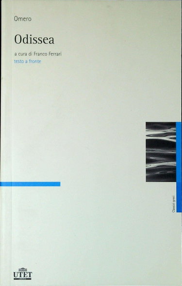 Couverture de Odissea. Testo greco a fronte