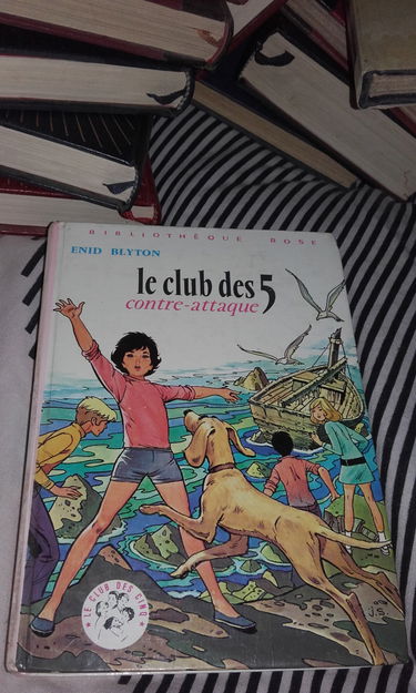 Le Club des 5 contre-attaque (Bibliothèque rose)