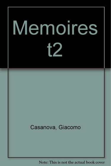 Couverture de Mémoires. Vol. 2. 1756-1763