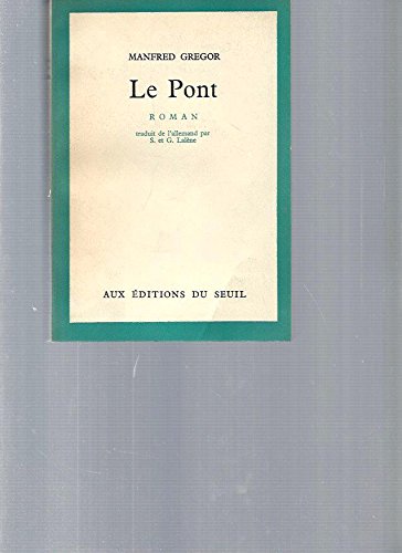 Couverture de Le Pont