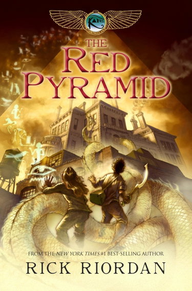 Couverture de The Kane Chronicles, Book One: The Red Pyramid.