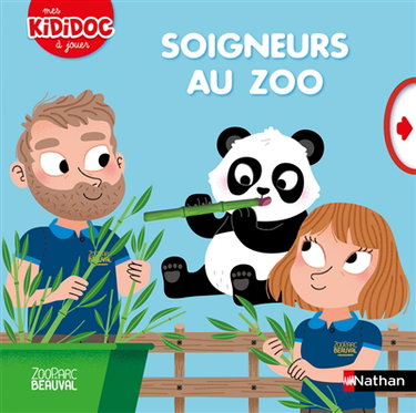 Couverture de Soigneurs au zoo : zooparc de Beauval par Benjamin Bécue