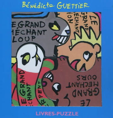 Grand méchant loup et ses grands méchants copains : livres-puzzle