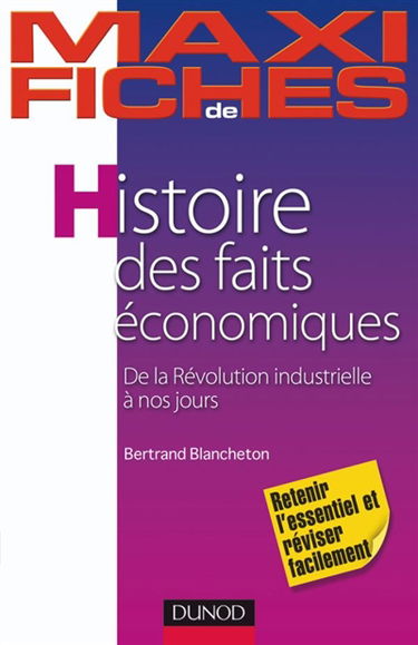Histoire des faits économiques : de la révolution industrielle à nos jours