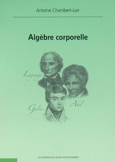 Couverture de Algèbre corporelle