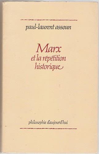 Marx et la répétition historique