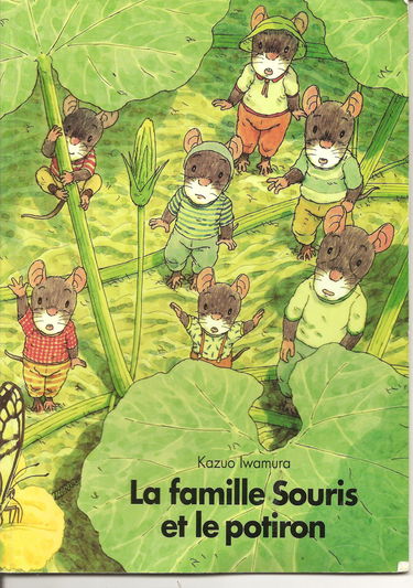 La famille Souris et le potiron