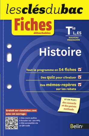 Histoire terminale L, ES : nouveau programme
