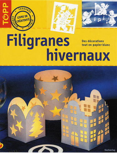 Filigranes hivernaux : des décorations tout en papier blanc