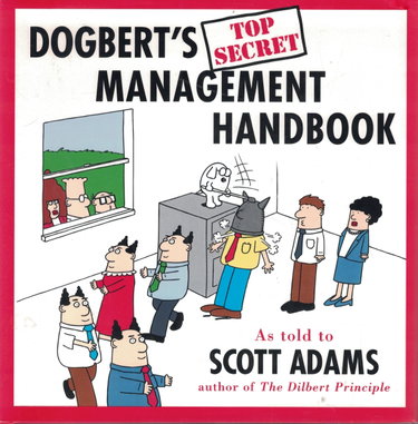 Couverture de Dogbert's Top Secret Management Handbook par Scott Adams