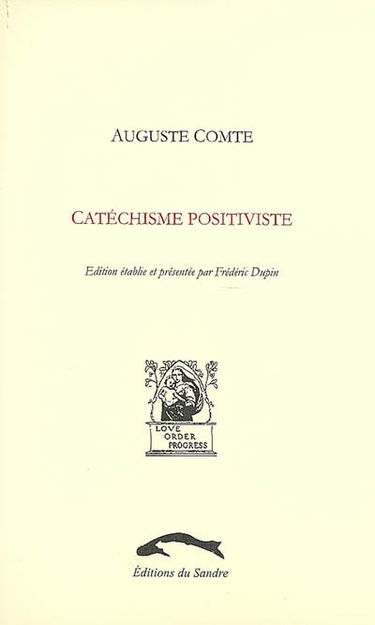 Catéchisme positiviste (1852)