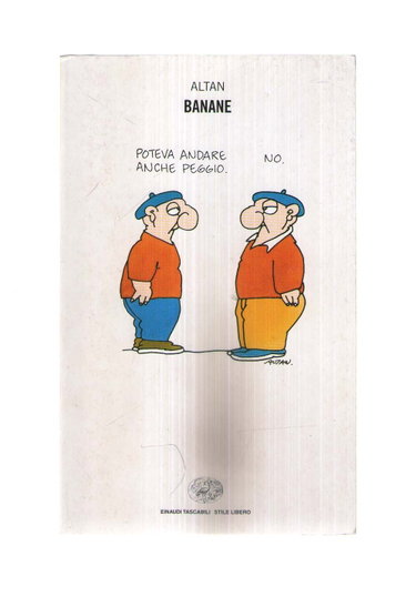 Couverture de Banane par Tullio F. Altan