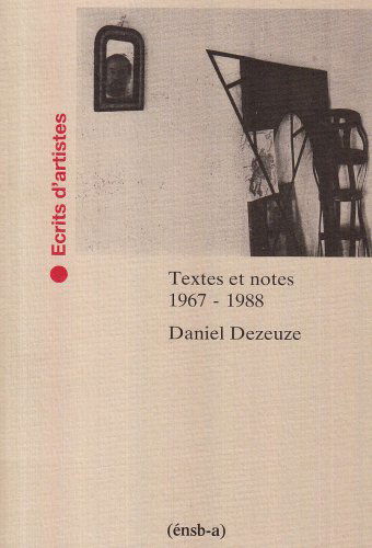 Textes et notes 1967-1988