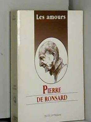 Couverture de Les amours de ronsard 010397