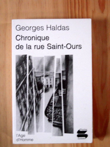 Chronique de la rue Saint-Ours