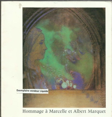 Couverture de HOMMAGE A MARCELLE ET ALBERT MARQUET par Collectif