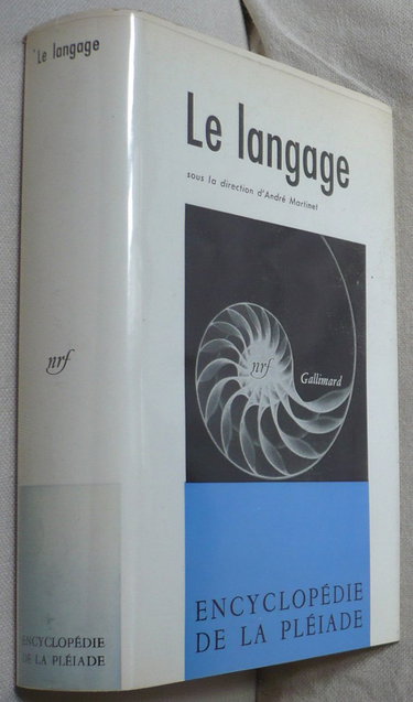 Couverture de Le Langage (Encyclopédie de la Pléiade)