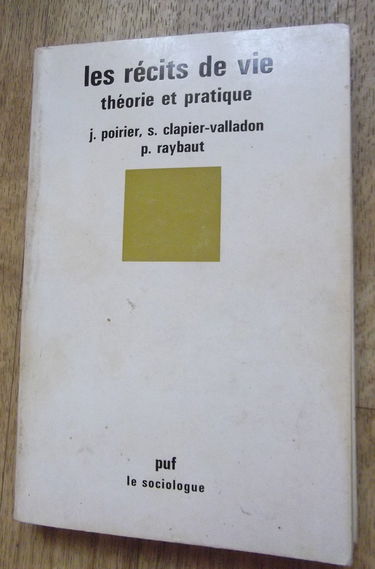 Les recits de vie / theorie et pratique