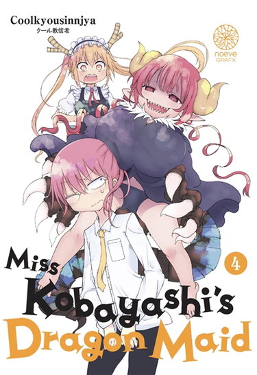 Couverture de Miss Kobayashi's dragon maid. Vol. 4