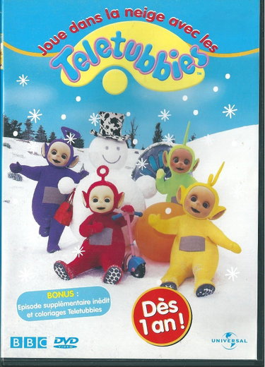 Couverture de Teletubbies : Joue dans la neige avec les Teletubbies !