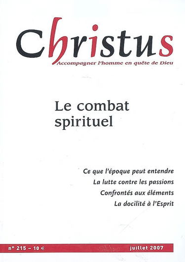 Christus, n° 215. Le combat spirituel