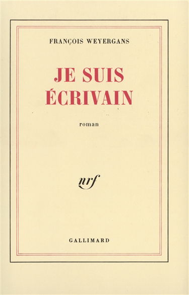 Je suis écrivain