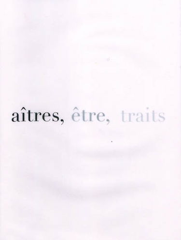 Aîtres, être, traits