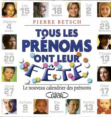 Tous les prénoms ont leur fête : le nouveau calendrier des prénoms