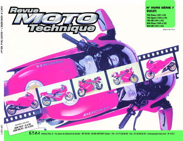 E.T.A.I - Revue Moto Technique HS 7.1 DUCATI 750 PASO-SPORT - 87/93 - 900 PASO